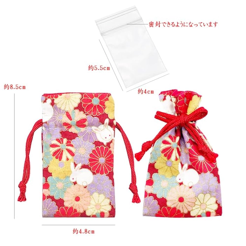 和柄巾着袋お守り(パワーストーン入り) チャーム Amazon.co.jp: ひらの屋 お守り袋 巾着 パワーストーン 持ち塩